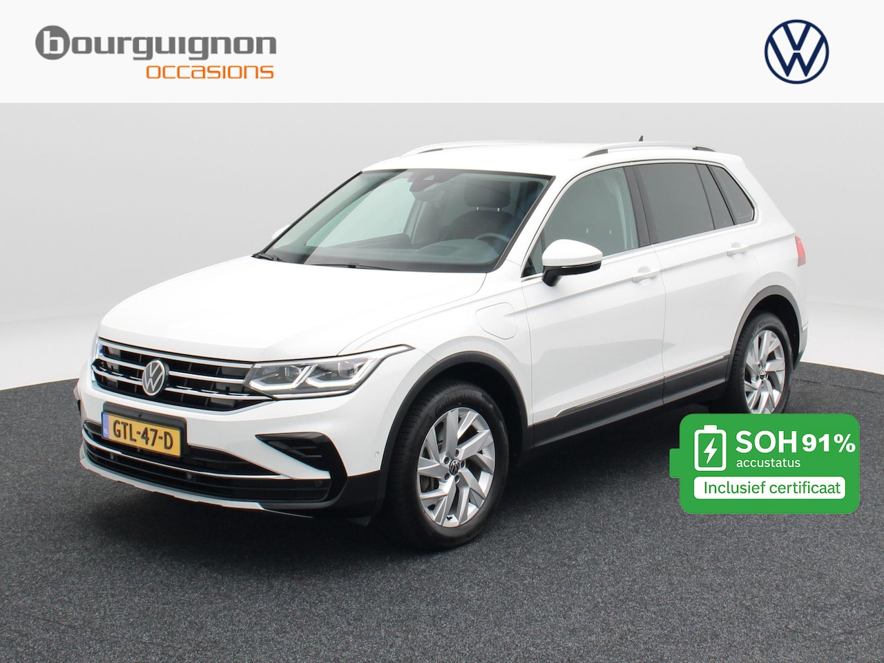 Volkswagen Tiguan - 1.4 TSi eHybrid 245 Pk Automaat Elegance | Leder | Adaptive Cruise | Trekhaak | 360 Camera - AutoWereld.nl