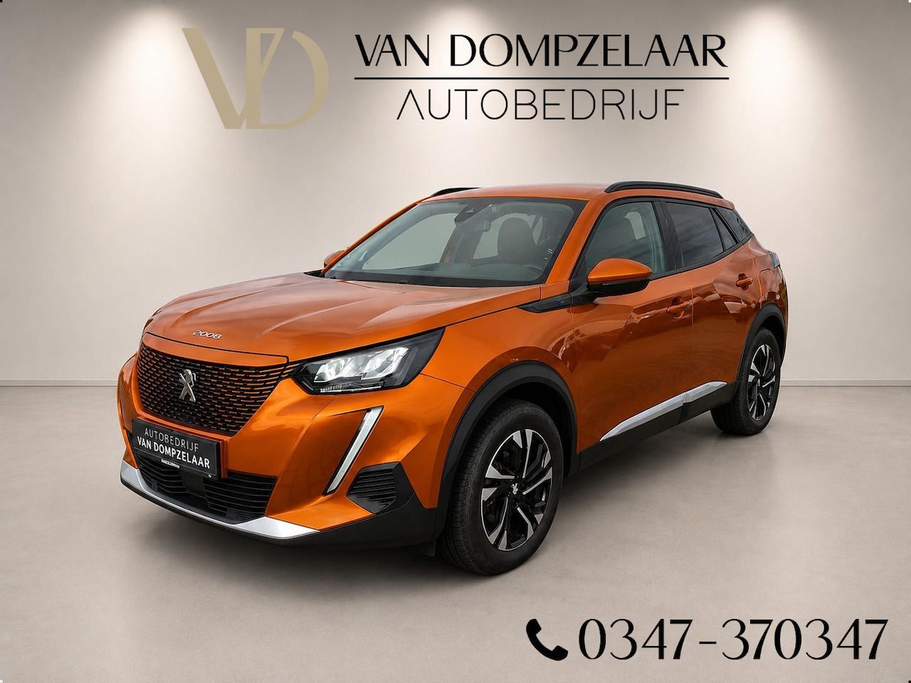 Peugeot e-2008 - EV Allure Pack 50 kWh / 136PK / H.LEDER / NAVI / CRUISE.C / - AutoWereld.nl