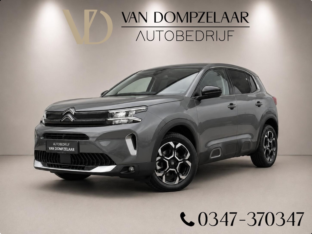 Citroën C5 Aircross - 1.2 HYBRID 145PK AUTOMAAT PLUS UITV. / NAVI / STOEL-VERW. / KEYLESS / CAMERA / CRUISE.C / - AutoWereld.nl