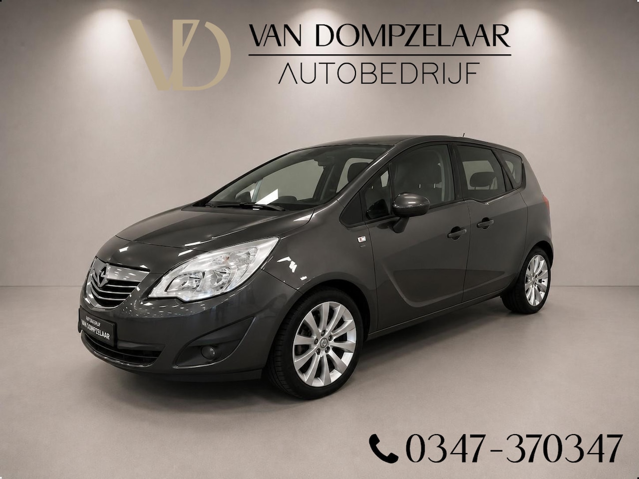 Opel Meriva - 1.4 TURBO 120PK / COSMO UITV. / LEDER / STOELVERW. / TREKH. / 12MND.GARANTIE / - AutoWereld.nl