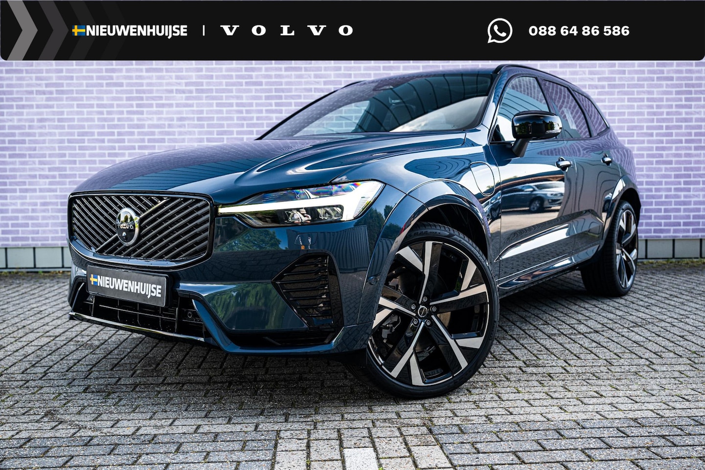 Volvo XC60 - T8 Plug-in hybrid AWD Ultra Dark Executive Edition | Google | Long Range | Bowers & Wilkin - AutoWereld.nl