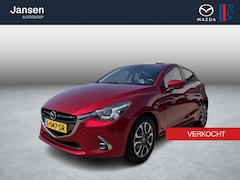 Mazda 2 - 2 1.5 Skyactiv-G GT-M , Trekhaak, 16 Inch LMV, HUD, Navi, Climate Control, Stoelverwarming