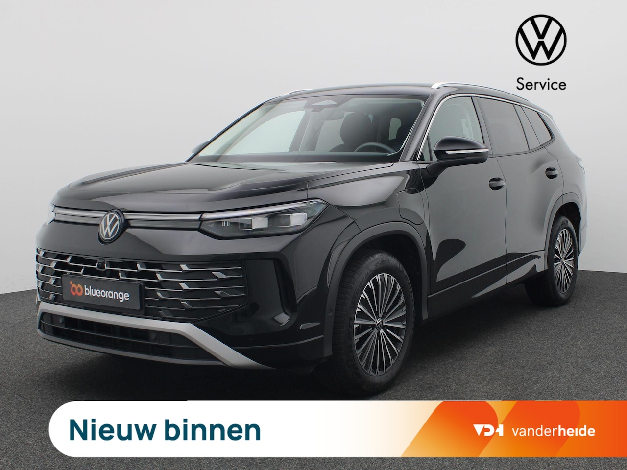 Volkswagen Tayron - 1.5 eHybrid Elegance 204 PK DSG SOH 100%, Trekhaak, 360gr. Camera, Navi, 18" LM Velgen, Si - AutoWereld.nl