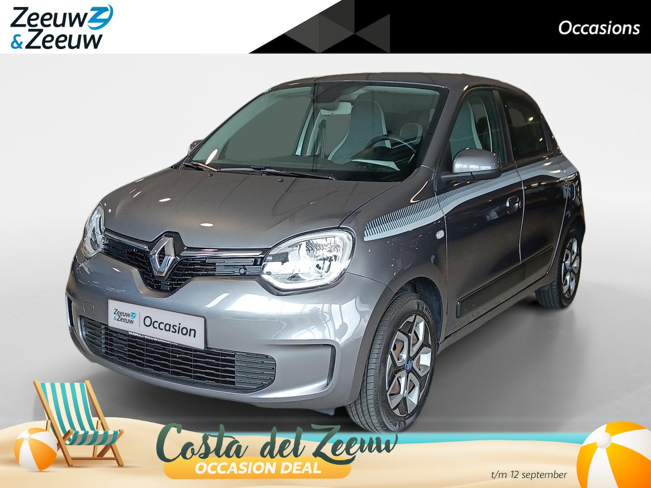 Renault Twingo Z.E. - R80 Collection *Automaat*Navi*Climate*Parkeersensoren*Hoge instap*Kleine Draaicirkel! - AutoWereld.nl