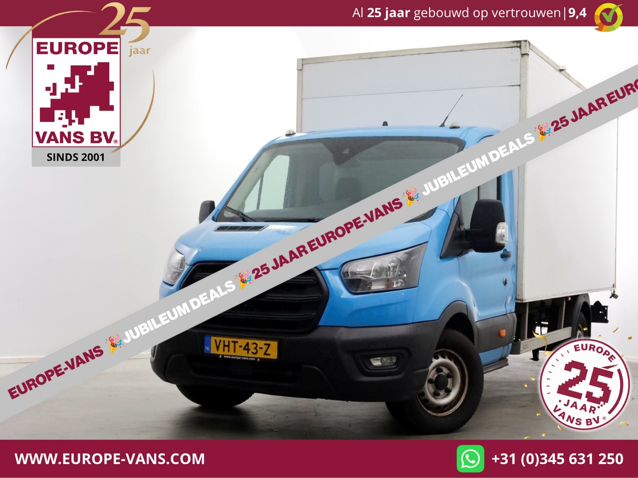 Ford Transit - 350 2.0 TDCI 130pk E6 Bakwagen met achterdeuren 2-Persoons 12-2020 - AutoWereld.nl