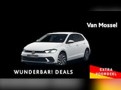 Volkswagen Polo - 1.0 TSI Life Edition 95PK | Adaptieve cruise control | Parkeersensoren | Navigatie | 4-sea
