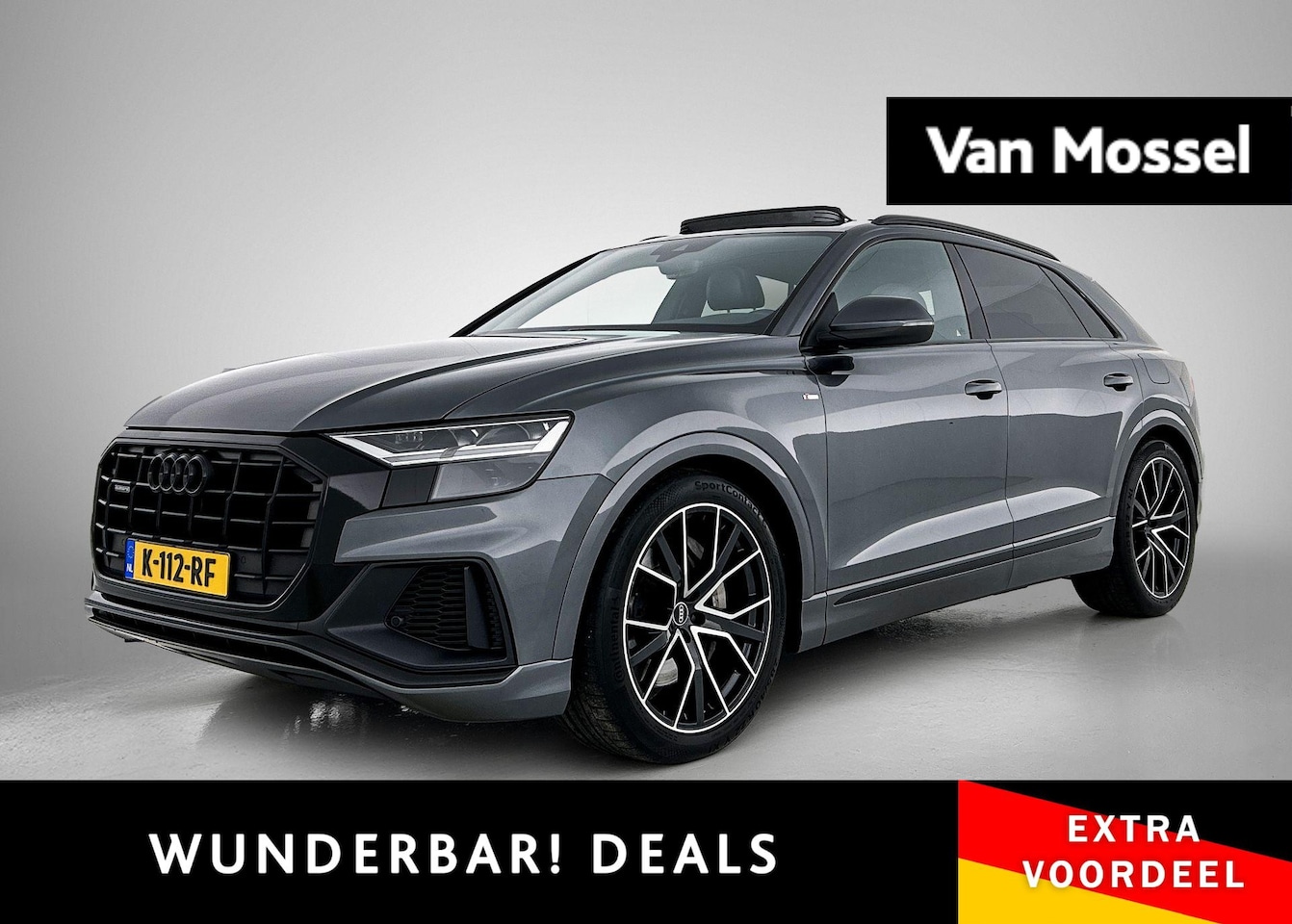 Audi Q8 - 55 TFSI e quattro Pro Line S 381 PK | S-line | Automaat | Navigatie | Panoramadak | Audi s - AutoWereld.nl