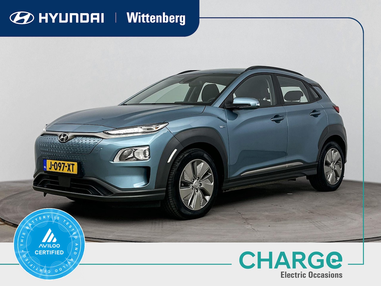 Hyundai Kona Electric - EV Comfort 64 kWh | 3 Fase | SOH 97% | Climate Control | Navigatie | Camera | PDC Achter | - AutoWereld.nl