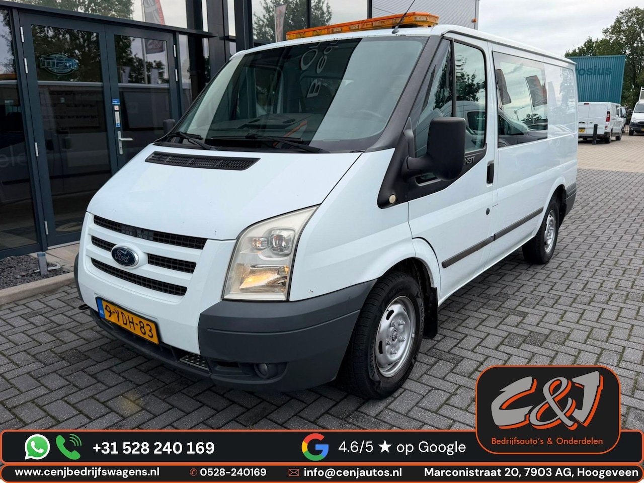 Ford Transit - 260S 2.2 TDCI Business Edition DC airco l cruise l 144DKM l nieuwe APK l trekhaak l BTW - AutoWereld.nl