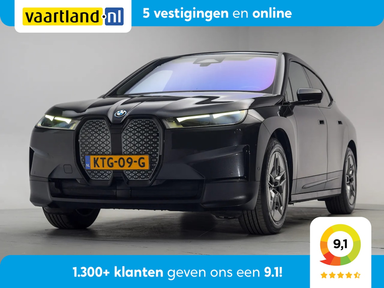 BMW iX - xDrive40 High Executive 70 kWh [ Panorama Leder Harman/Kardon Camera ] - AutoWereld.nl