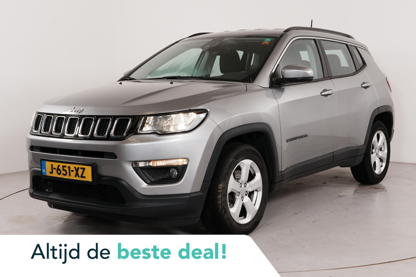 Jeep Compass - 1.4 MultiAir Longitude | Navi | Cruise | Climate | - AutoWereld.nl