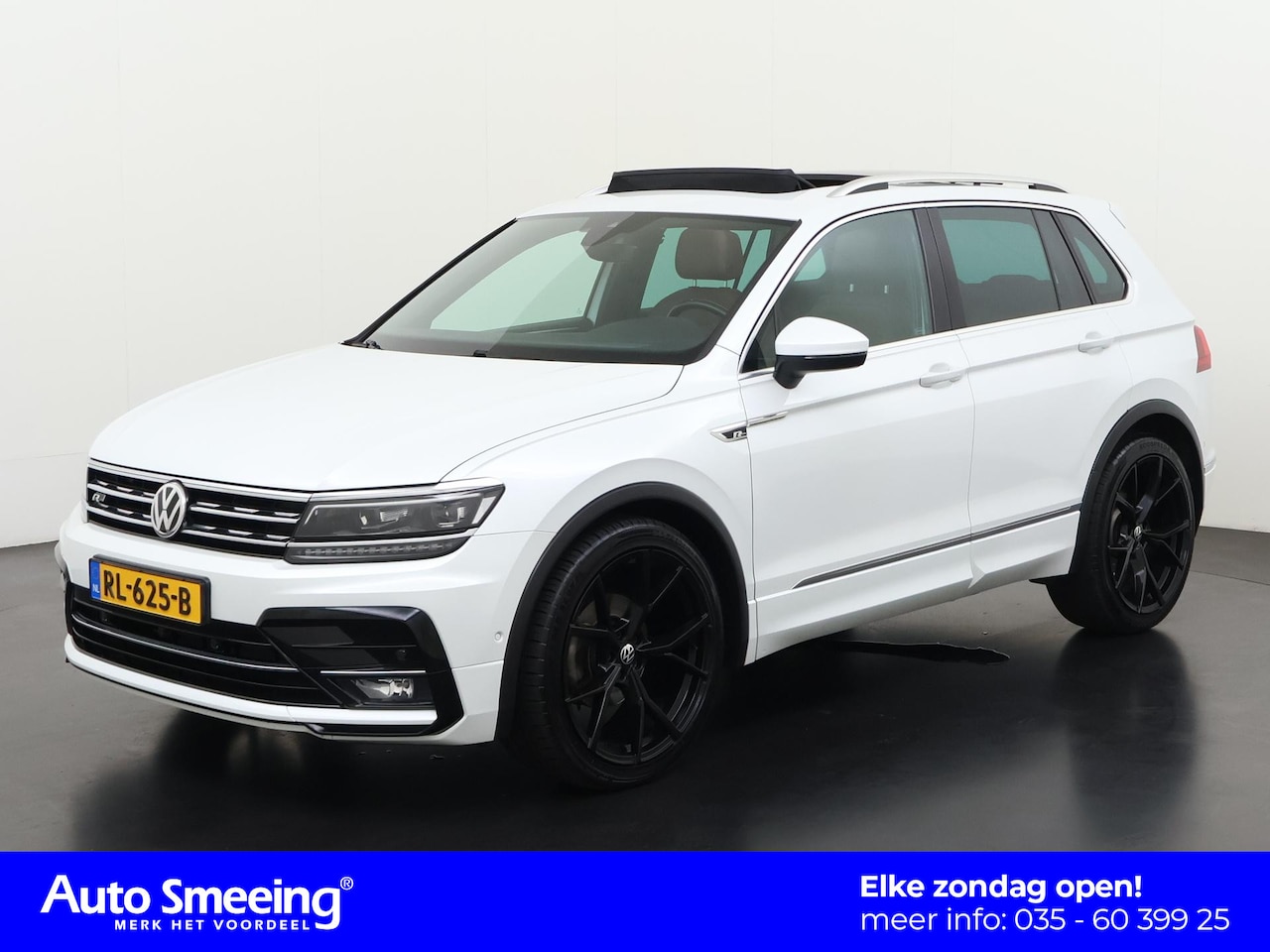 Volkswagen Tiguan - 1.4 TSI R-Line DSG | Panoramadak | Leder | Virtual Cockpit | Massage | Zondag Open! - AutoWereld.nl