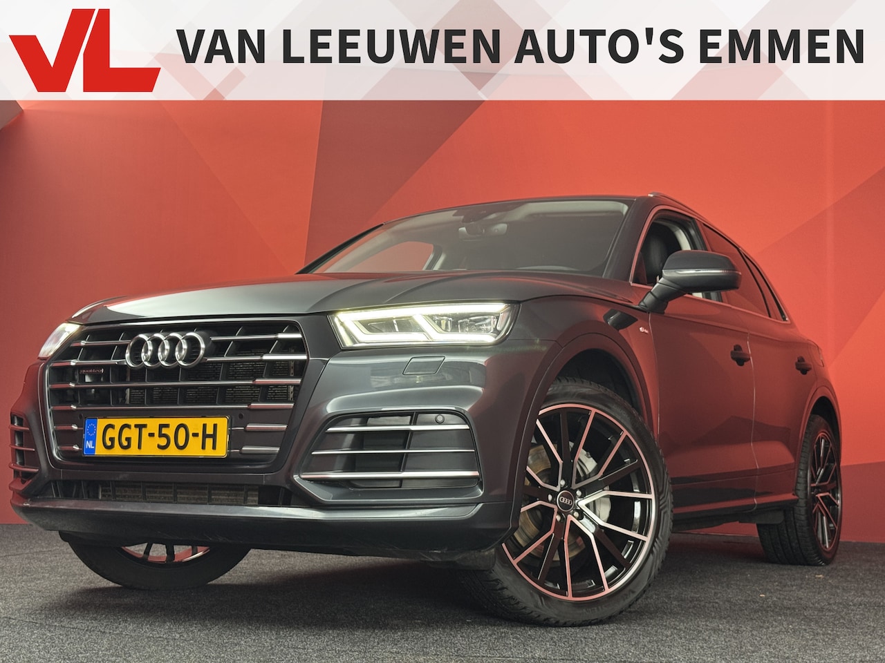 Audi Q5 - 55 TFSI e quattro Competition S-Line | Stoelverwarming | Clima | - AutoWereld.nl