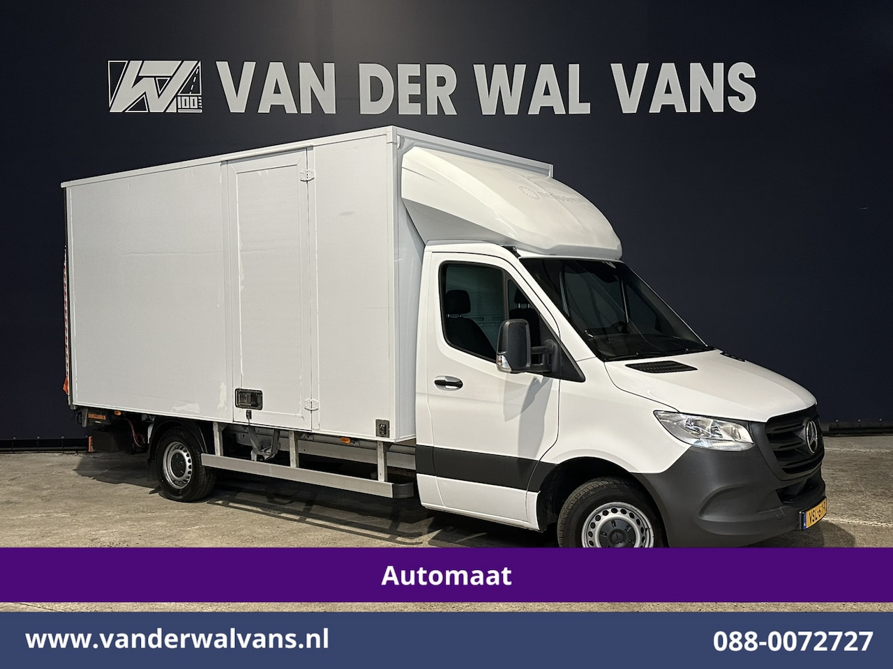 Mercedes-Benz Sprinter - 315CDI Automaat Bakwagen 1003kg Laadvermogen Laadklep Zijdeur Euro6 Airco | Camera Apple C - AutoWereld.nl