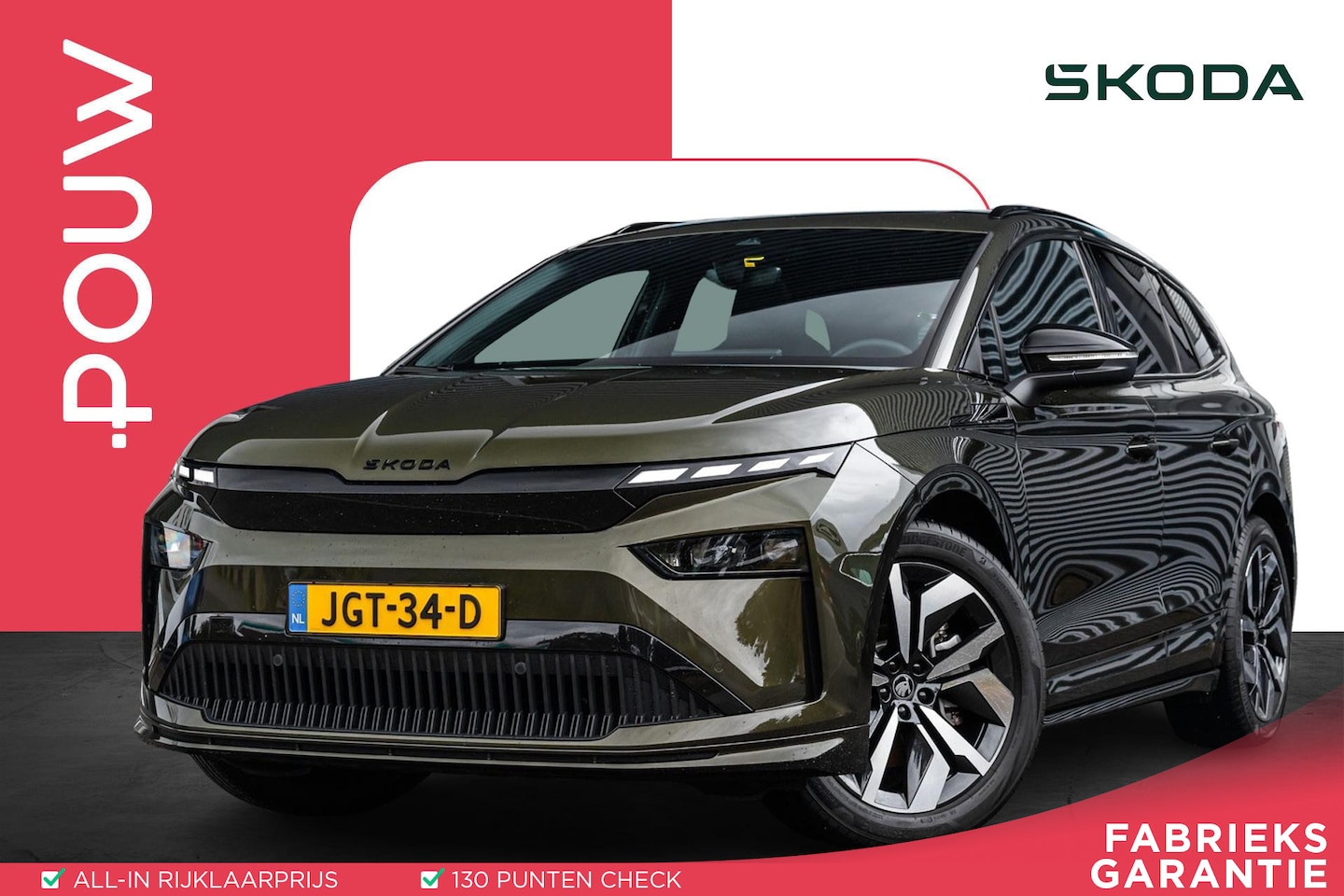 Skoda Enyaq iV - 85 Sportline 286pk | Panoramadak | Stoelverwarming | Camera | Elektrische Stoel | Elektris - AutoWereld.nl