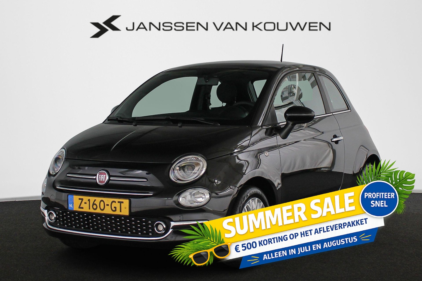 Fiat 500 - 1.0 Hybrid Dolcevita Finale Panoramdak Airco Apple CarPlay - AutoWereld.nl