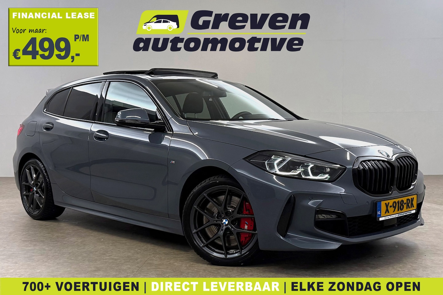 BMW 1-serie - 118i M-Sport | Pano | Virtual | H/K | Sfeer | Camera | Cruise | Carplay | LED | Keyless - AutoWereld.nl