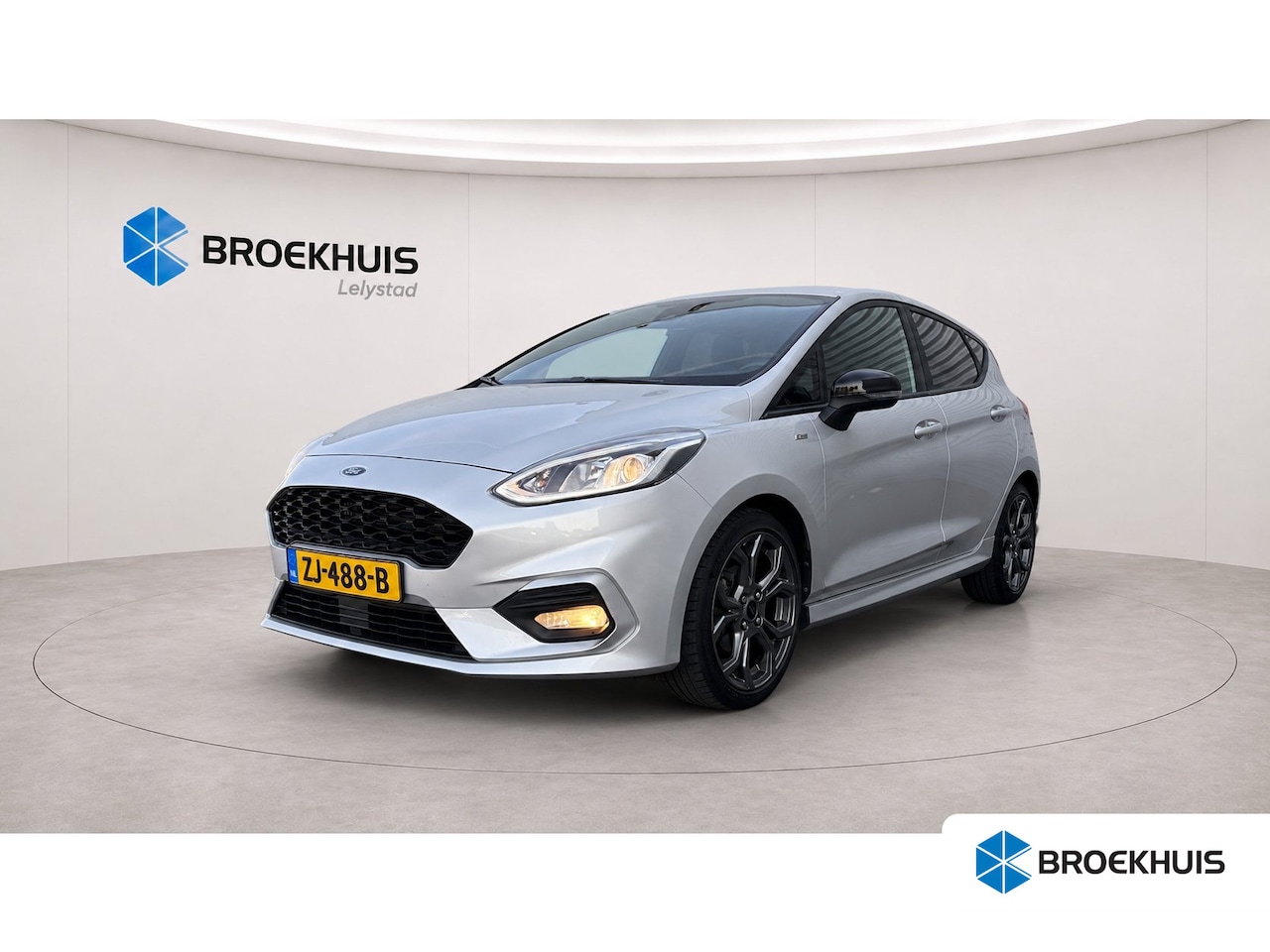 Ford Fiesta - 1.0 ECOBOOST 100PK ST-LINE / NAVI / CLIMA / FULL-LED / 17" LMV / CAMERA / KEYLESS / WINTER - AutoWereld.nl