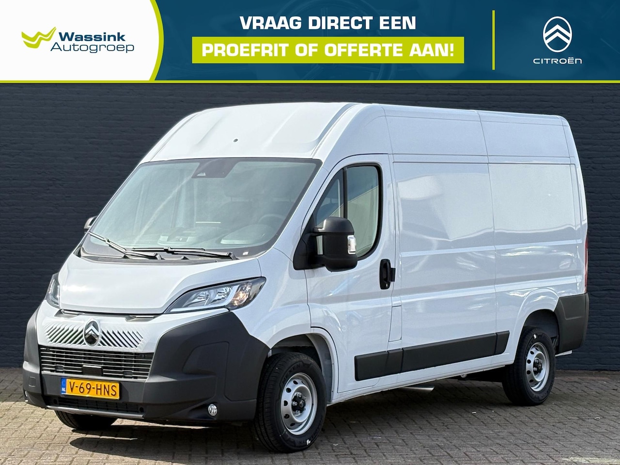 Citroën Jumper - GB 2.2 BlueHDi 140pk L2H2 35 | Verzwaarde Vering | Vaste Trekhaak | Opbergruimte boven voo - AutoWereld.nl