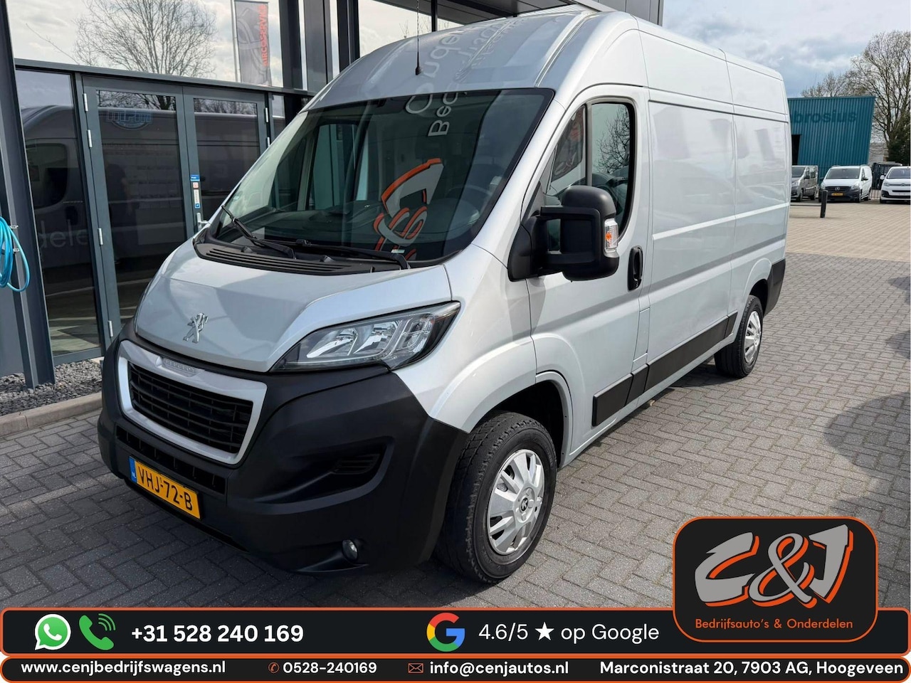 Peugeot Boxer - 335 2.0 BlueHDI L2H2 Pro MARGE, airco, cruise, camera, trekhaak, led - AutoWereld.nl