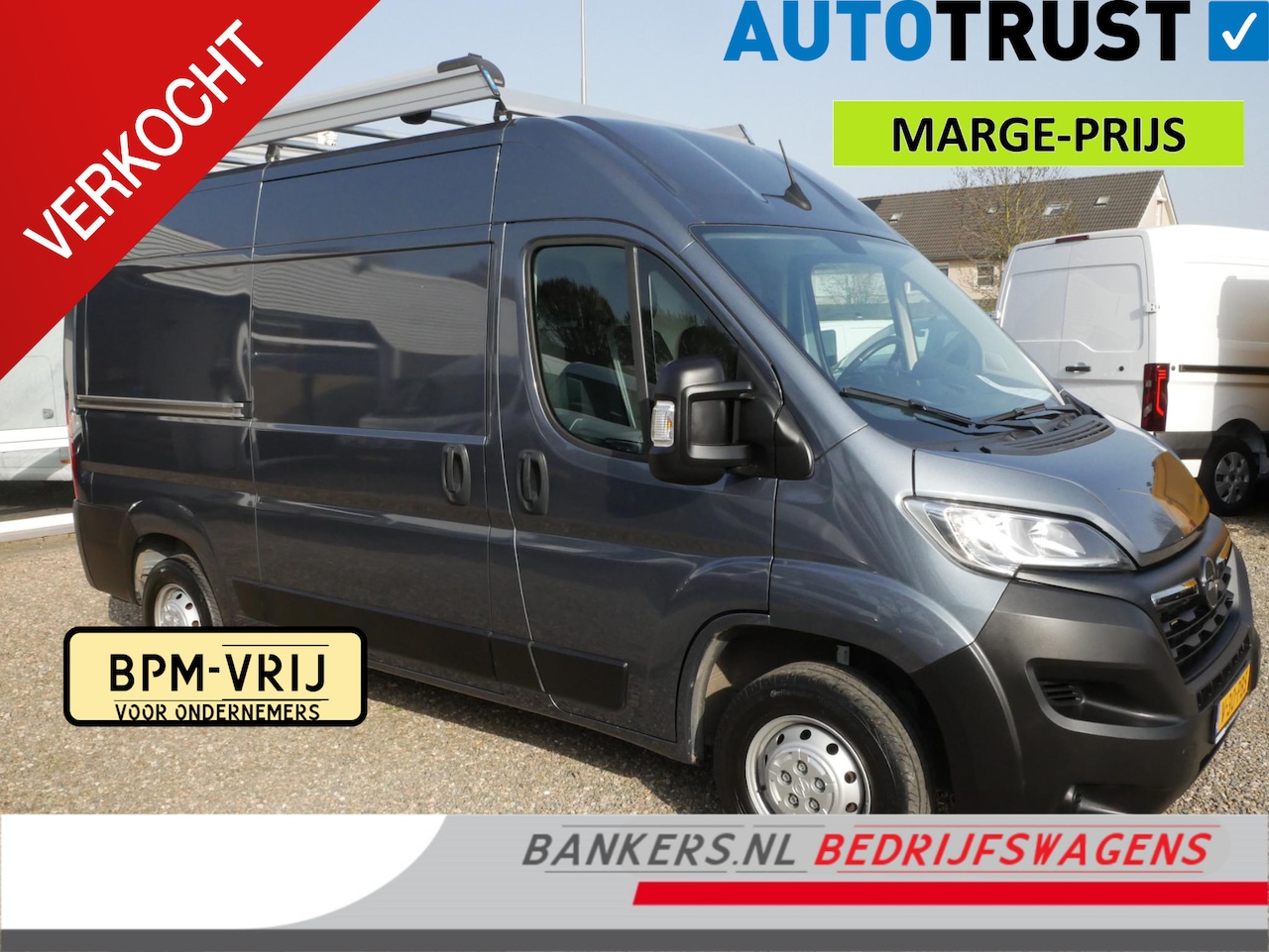 Opel Movano - 2.2D 140PK L2H2 AC imperial ladder 14000km MARGE - AutoWereld.nl