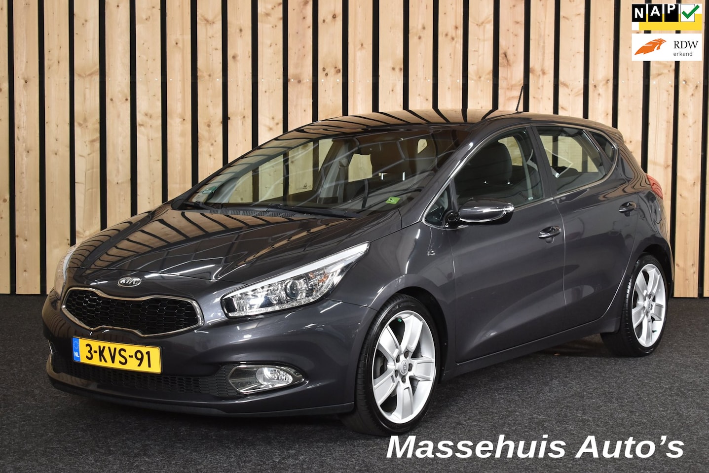 Kia Cee'd - 1.6 GDI Business Pack NL-auto Trekhaak Clima Cruise PDC Navi + Nwe APK - AutoWereld.nl