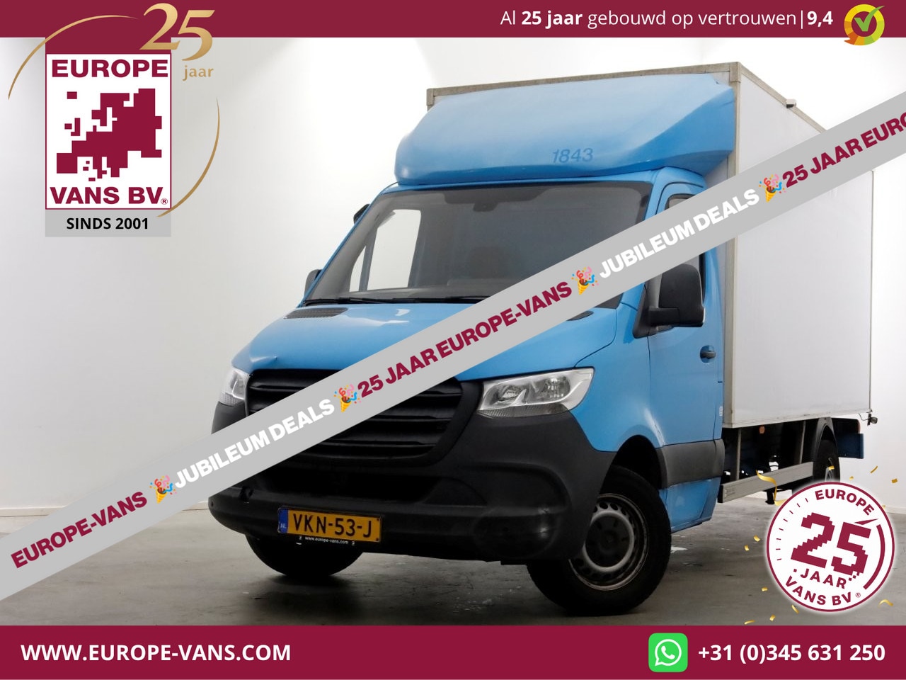 Mercedes-Benz Sprinter - 311 CDI 115pk E6 RWD Bakwagen met achterdeuren 2-Persoons 05-2021 - AutoWereld.nl