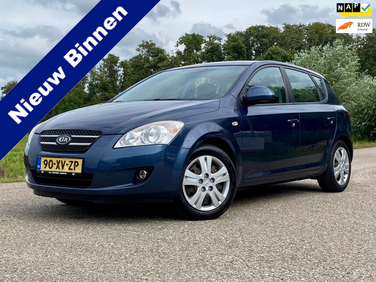 Kia Cee'd - 2.0 X-ecutive 5DRS 63.000KM NAP AIRCO Half-Leder-Int Goed-Onderhouden - AutoWereld.nl
