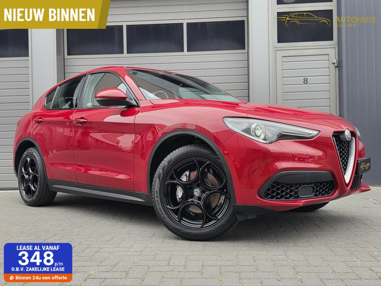Alfa Romeo Stelvio - 2.0 T AWD Super 280PK/Led/Keyless/Camara/Navi/Leder/Cruise/ - AutoWereld.nl