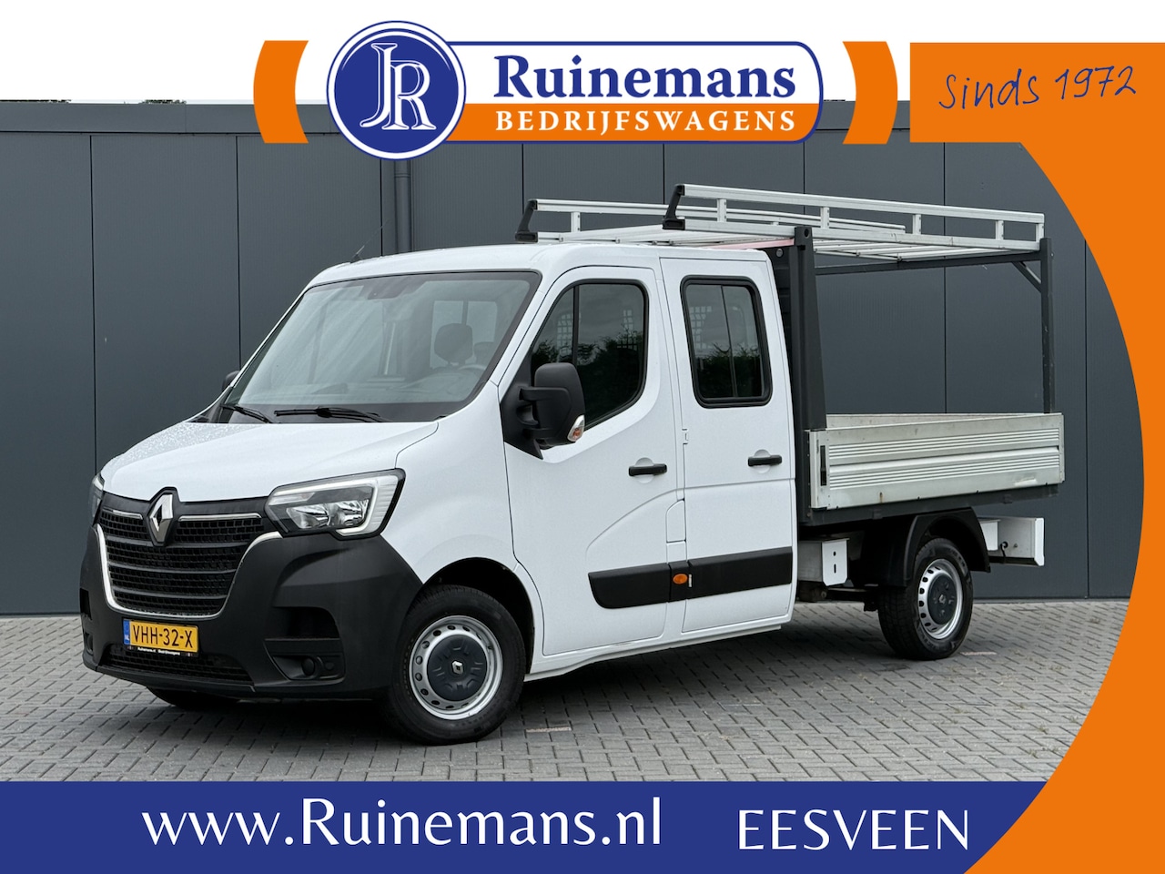 Renault Master - 2.3 dCi 135 PK / PICK UP / 27.239 KM! / 7-PERS DUBBELE CABINE / IMPERIAAL / 2.5 TONS TREKH - AutoWereld.nl