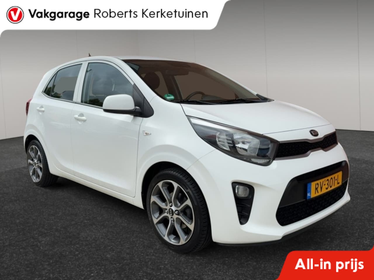 Kia Picanto - 1.0 CVVT Economy PlusLine Nieuwe Banden en Remmen Airco LM Velgen - AutoWereld.nl