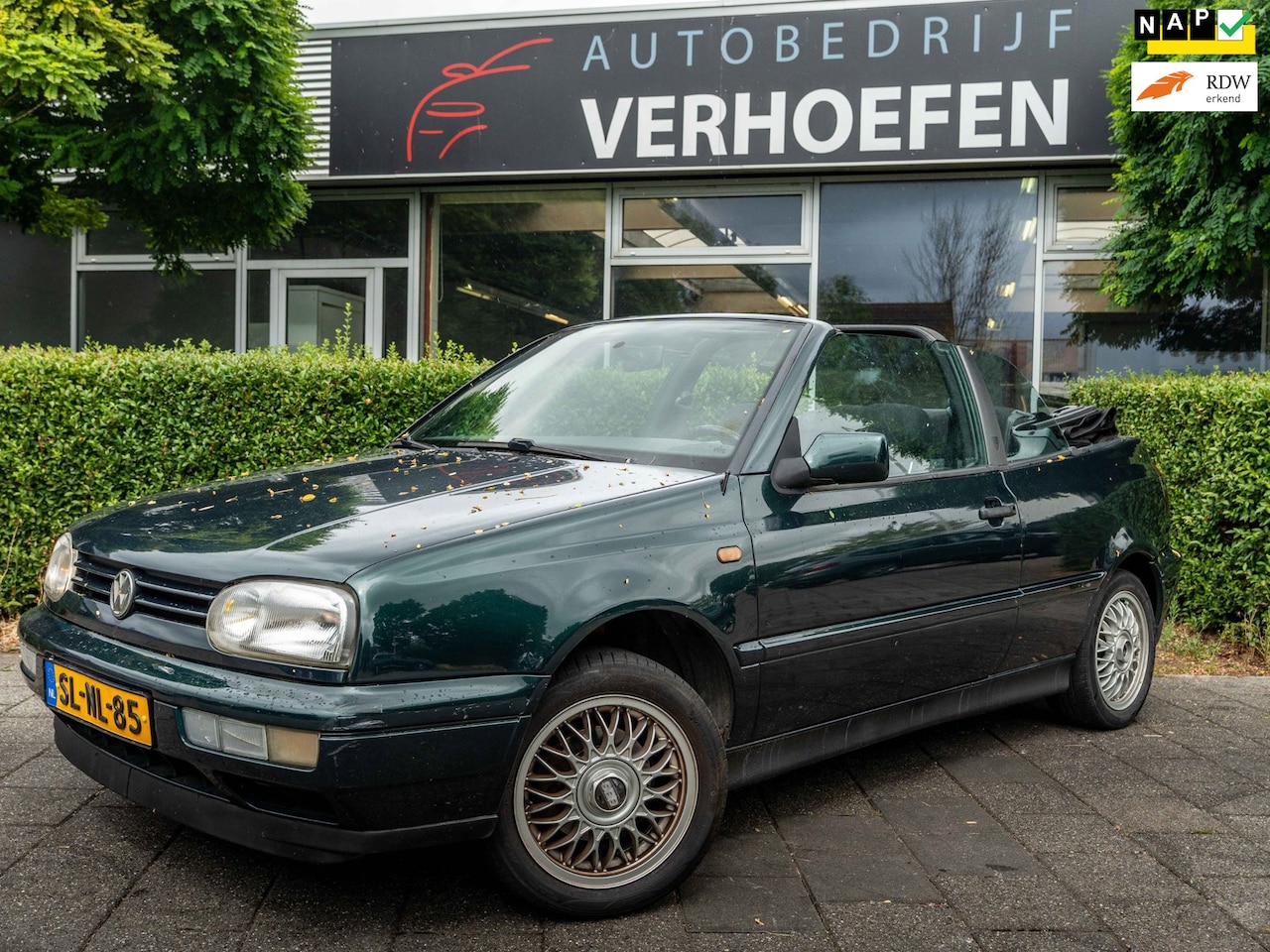 Volkswagen Golf Cabriolet - 1.8 | ELEKTR RAMEN | BT AUDIO | APK TOT JUNI 2027 | ACTIE PRIJS - AutoWereld.nl