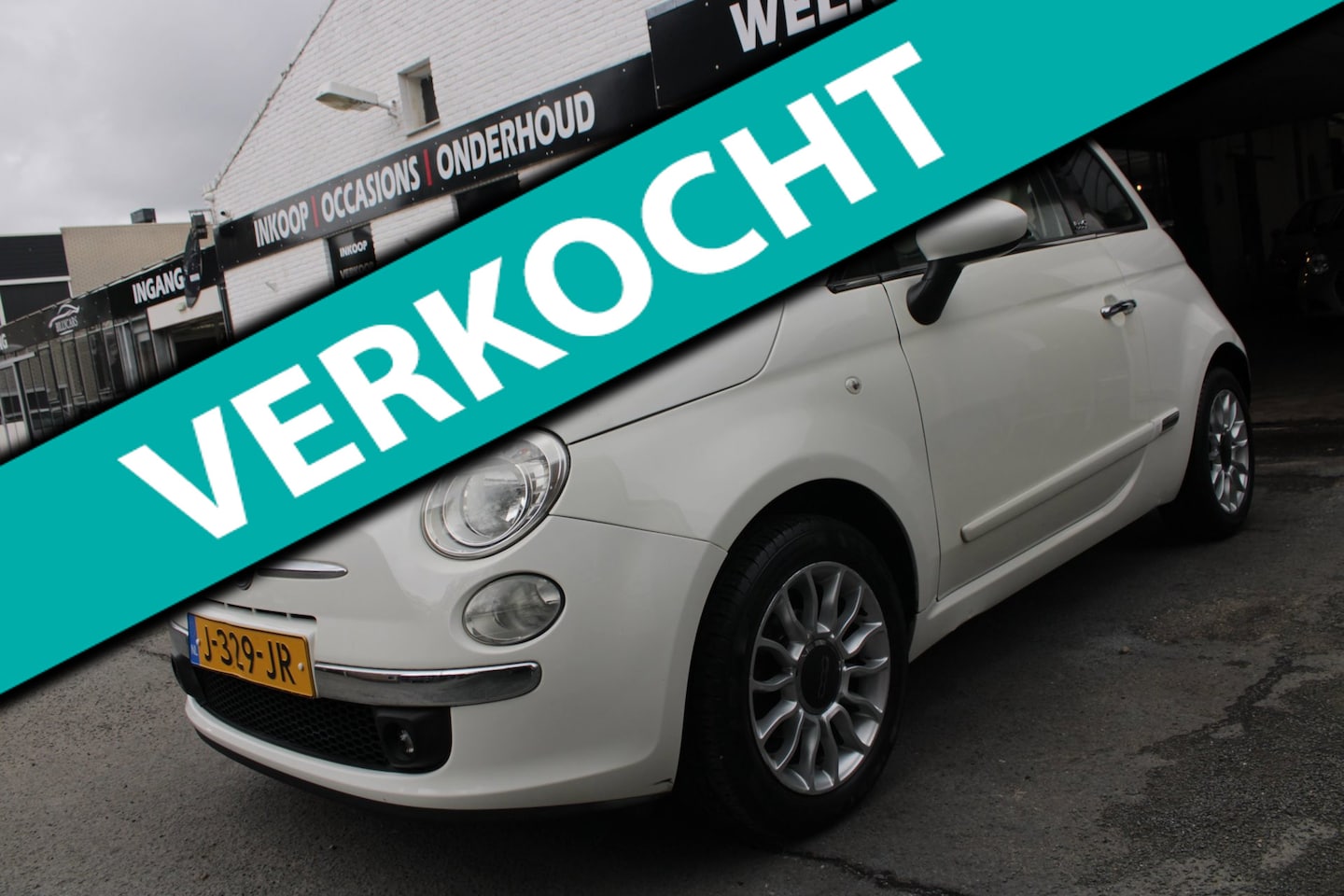 Fiat 500 - 1.2 NL / Cabrio / Airco / Apk Nieuw / Elektrische ramen - AutoWereld.nl
