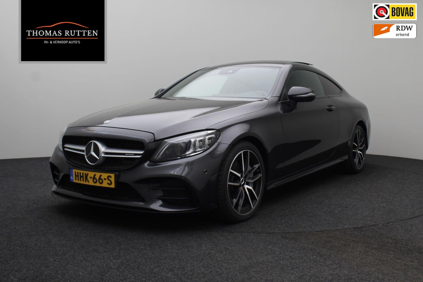 Mercedes-Benz C-klasse Coupé - AMG 43 4MATIC Premium Plus Pack 2020 | Airco | Schuif Kantel Dak | Adaptive Cruise | Carpl - AutoWereld.nl