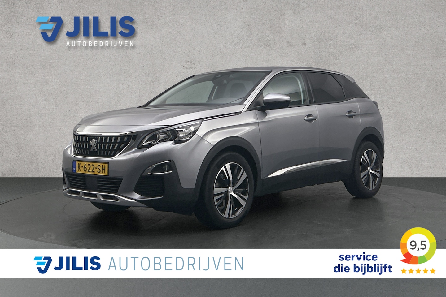 Peugeot 3008 - 1.2 PureTech | Half lederen bekleding | Navigatie | Cruise control - AutoWereld.nl