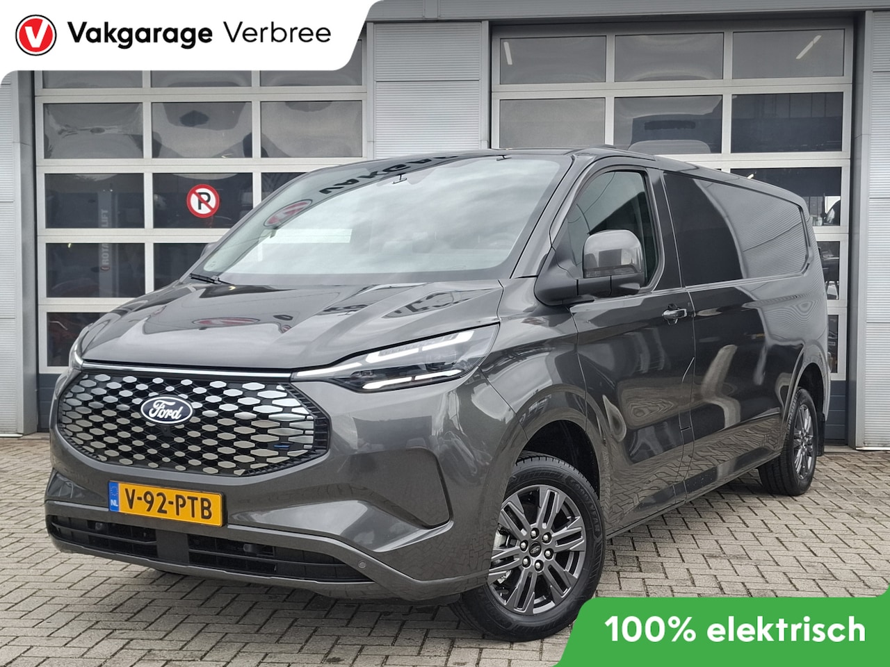 Ford E-Transit Cust. - 340 L2H1 Sport 71 kWh | Android/Apple Carplay | LMV 17" | Voorstoelen/Voorruit Verwarmd | - AutoWereld.nl