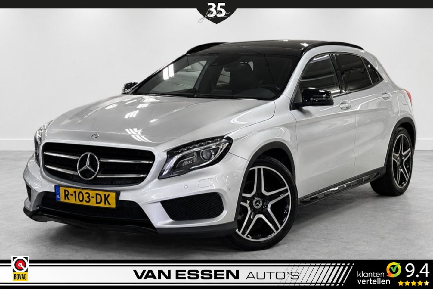 Mercedes-Benz GLA-Klasse - 200 Ambition Night Edition Pano Leder Memory Camera Stoelverw! - AutoWereld.nl