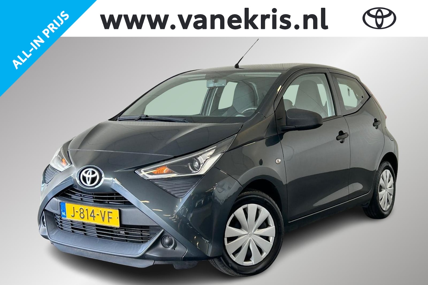 Toyota Aygo - 1.0 VVT-i x-fun 1.0 VVT-i X-Fun, Airco, Bluetooth - AutoWereld.nl