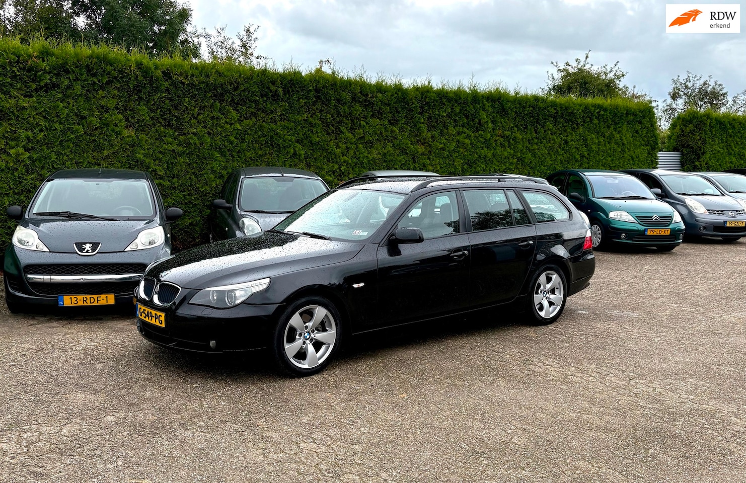 BMW 5-serie Touring - 525i APK NIEUW AIRCO LEER NAVI AUTOMAAT XENON PERFECT RIJDEND MOOIE AUTO - AutoWereld.nl