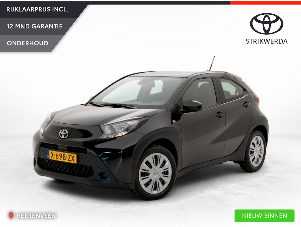 Toyota Aygo X - 1.0 VVT-i MT play 1.0 VVT-i MT Play - AutoWereld.nl