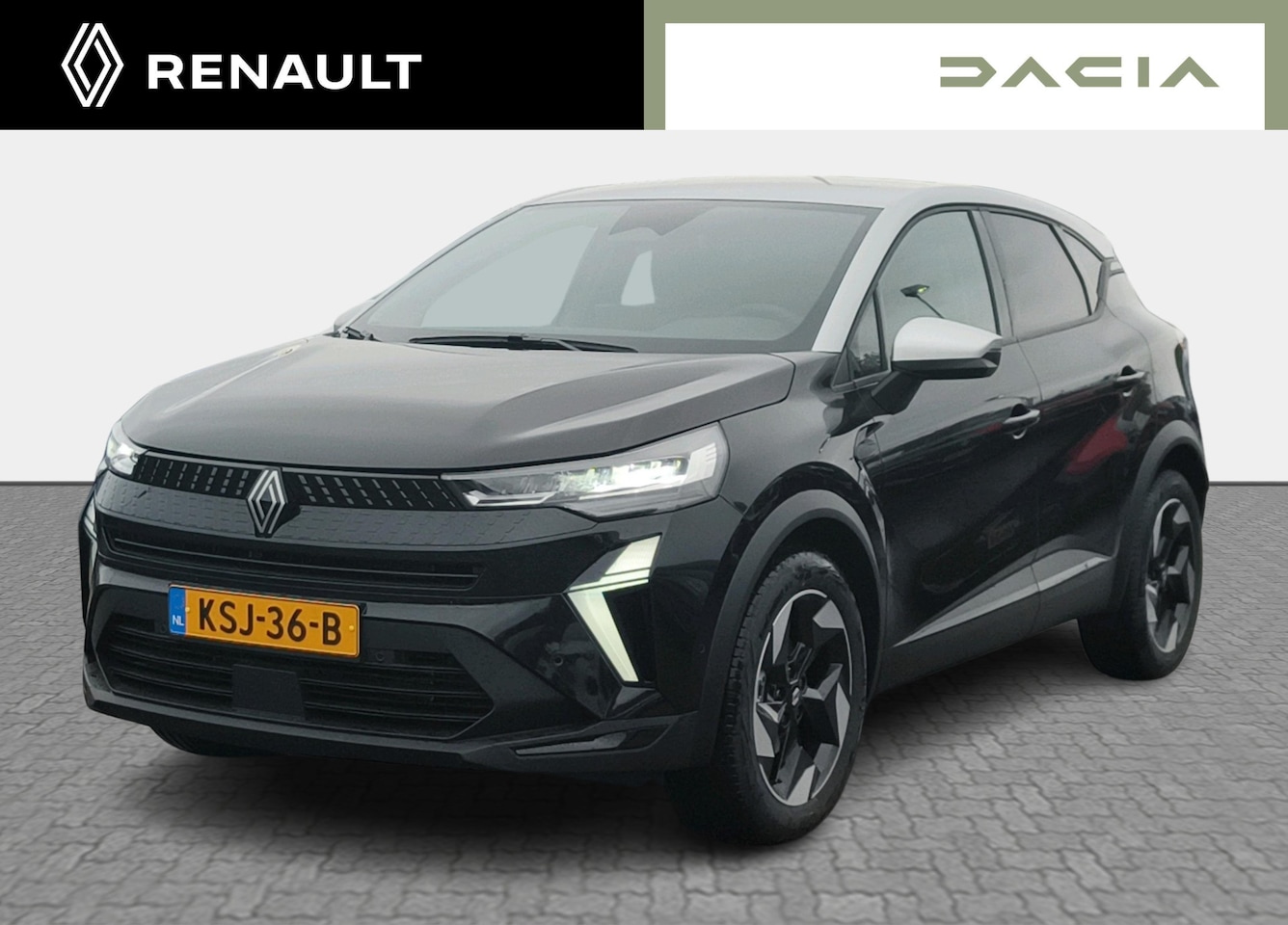 Renault Captur - 1.8 E-Tech full hybrid 160 techno - two-tone kleurstelling - AutoWereld.nl