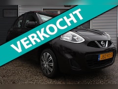 Nissan Micra - 1.2 Acenta AUTOMAAT, airco, 5-deurs, 55dkm nette zuinige auto, boekjes, 2x sleutel, nieuwe