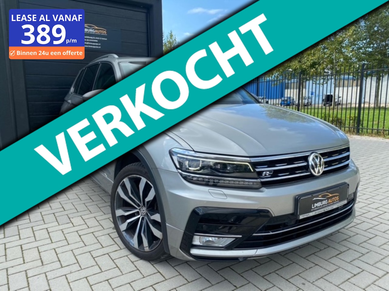 Volkswagen Tiguan - 2.0 TDI 4M 3X R-Line 240PK BOM VOL!!! - AutoWereld.nl
