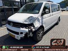 Volkswagen Transporter Caravelle - 2.0 TDI L2H1 4Motion DC Highline l rondom schade l veel opties l pano l airco l cruise l M