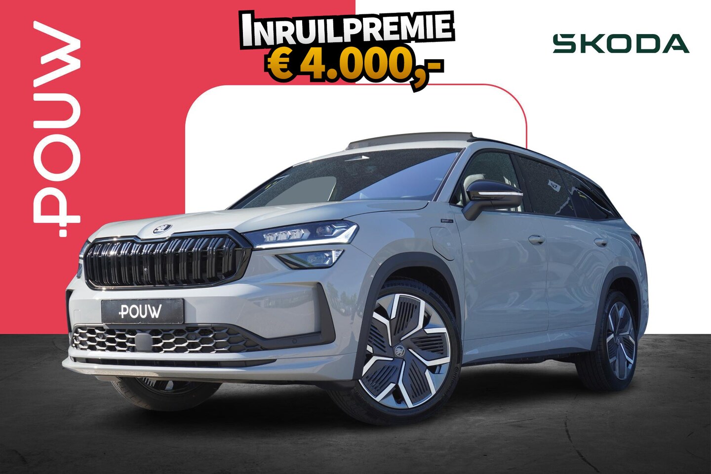 Skoda Kodiaq - 1.5 TSI 204pk PHEV Sportline Business | Velgen 20'' | Panoramadak - AutoWereld.nl