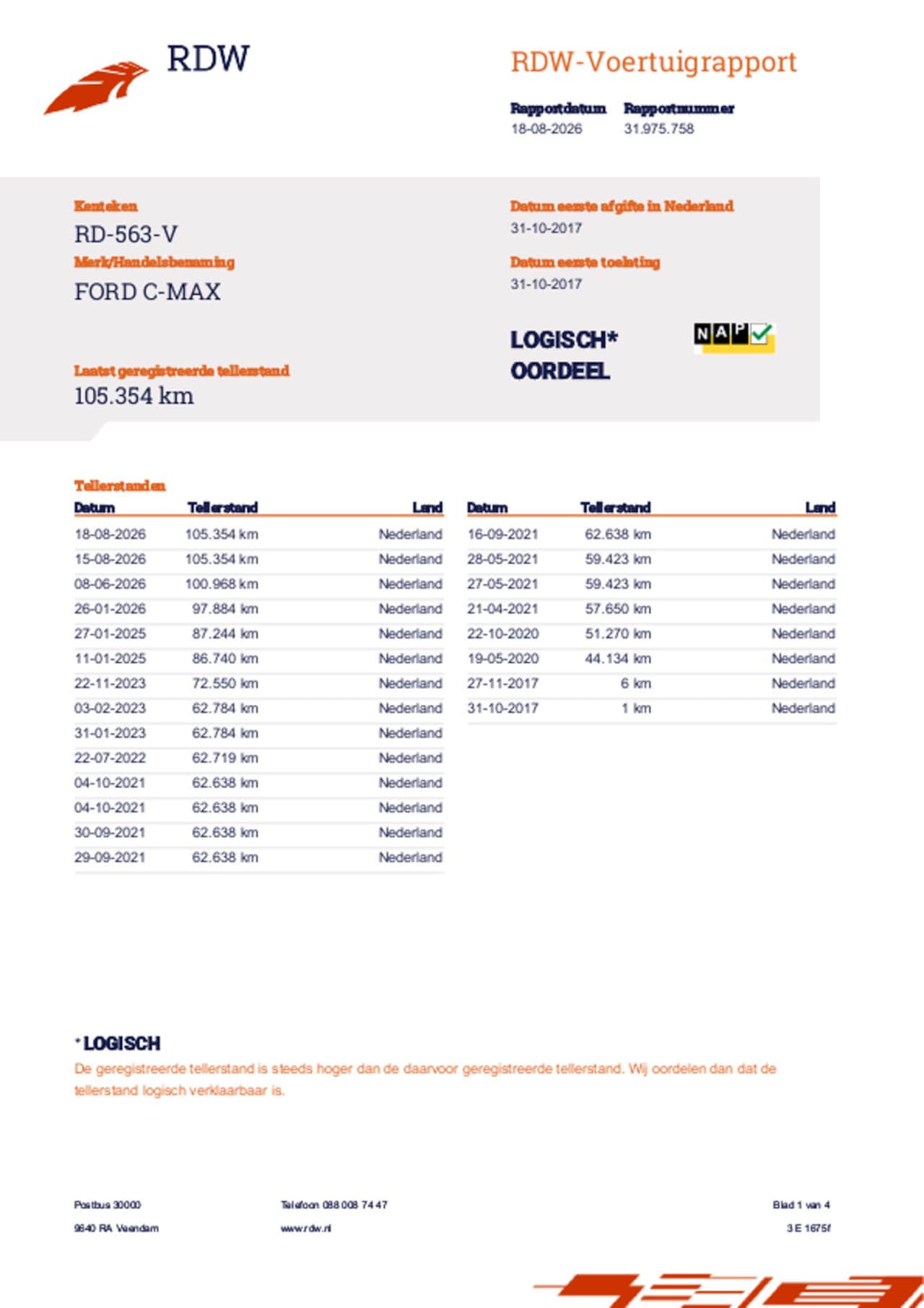 Ford C-Max - 1.0 Titanium 1.0 Titanium - AutoWereld.nl