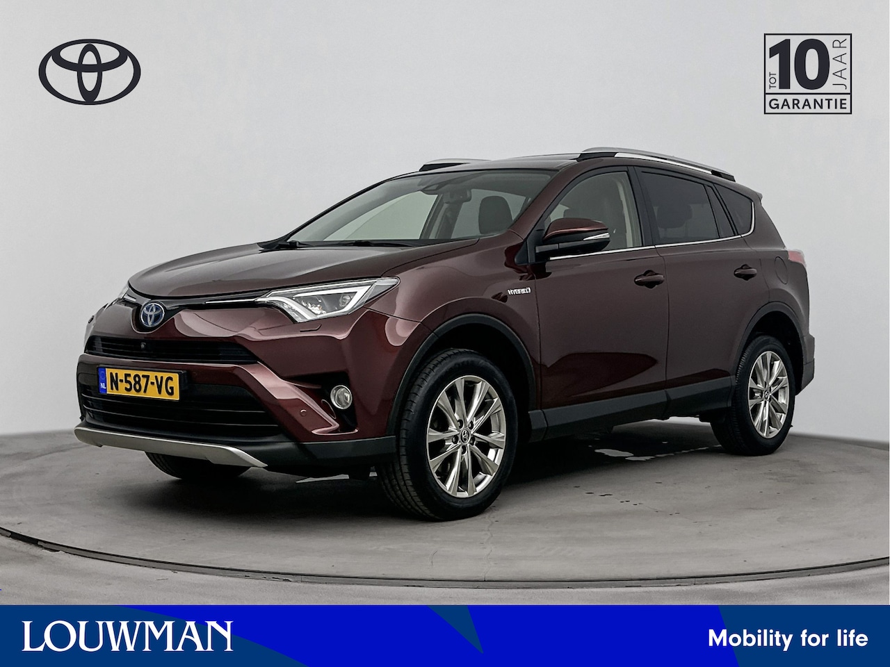 Toyota RAV4 - 2.5 Hybrid Executive Ultimate | Open Dak | Stuur-Stoelverwarming | Blindspot | Parkeersens - AutoWereld.nl
