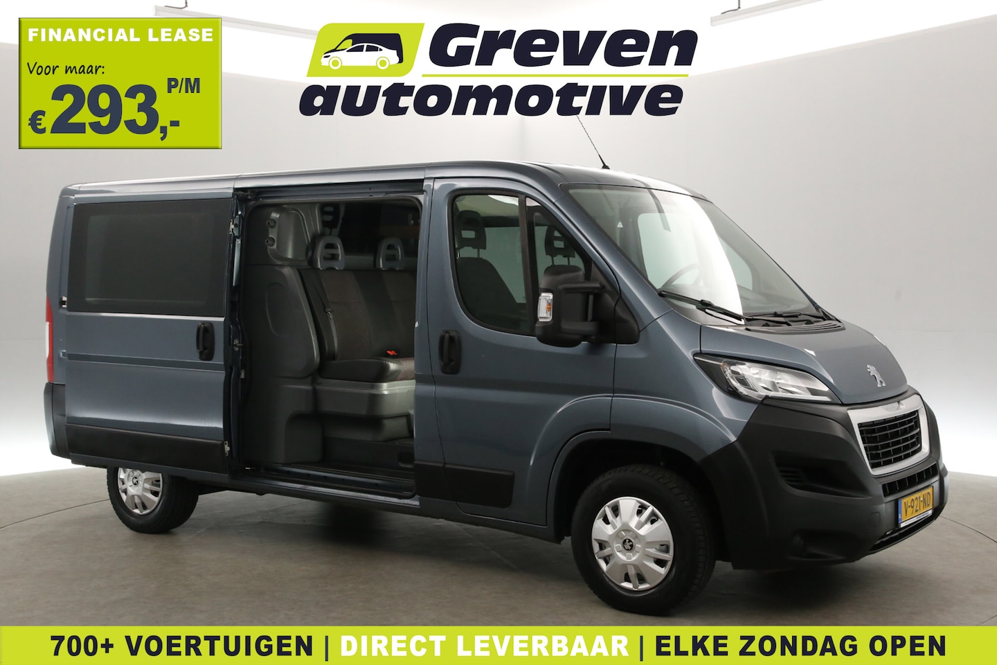 Peugeot Boxer - 2.0 BlueHDI L2H1 | Marge | Dubbele Cabine | Airco | Cruise | Camera | Trekhaak - AutoWereld.nl