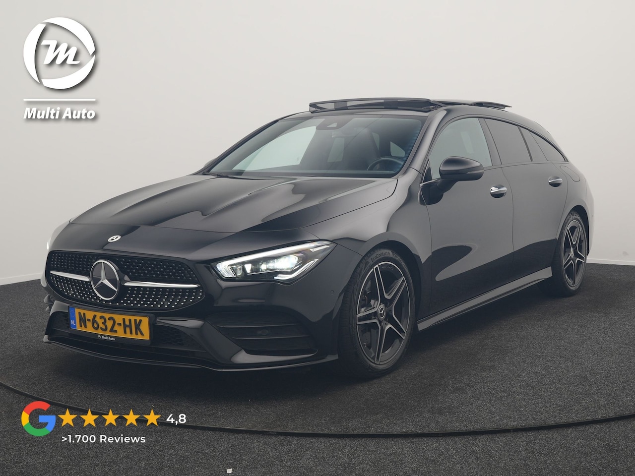 Mercedes-Benz CLA-klasse Shooting Brake - 200 Business Solution AMG 164pk Dealer O.H. | Panodak | Camera | Multi Beam LED | Alcantar - AutoWereld.nl