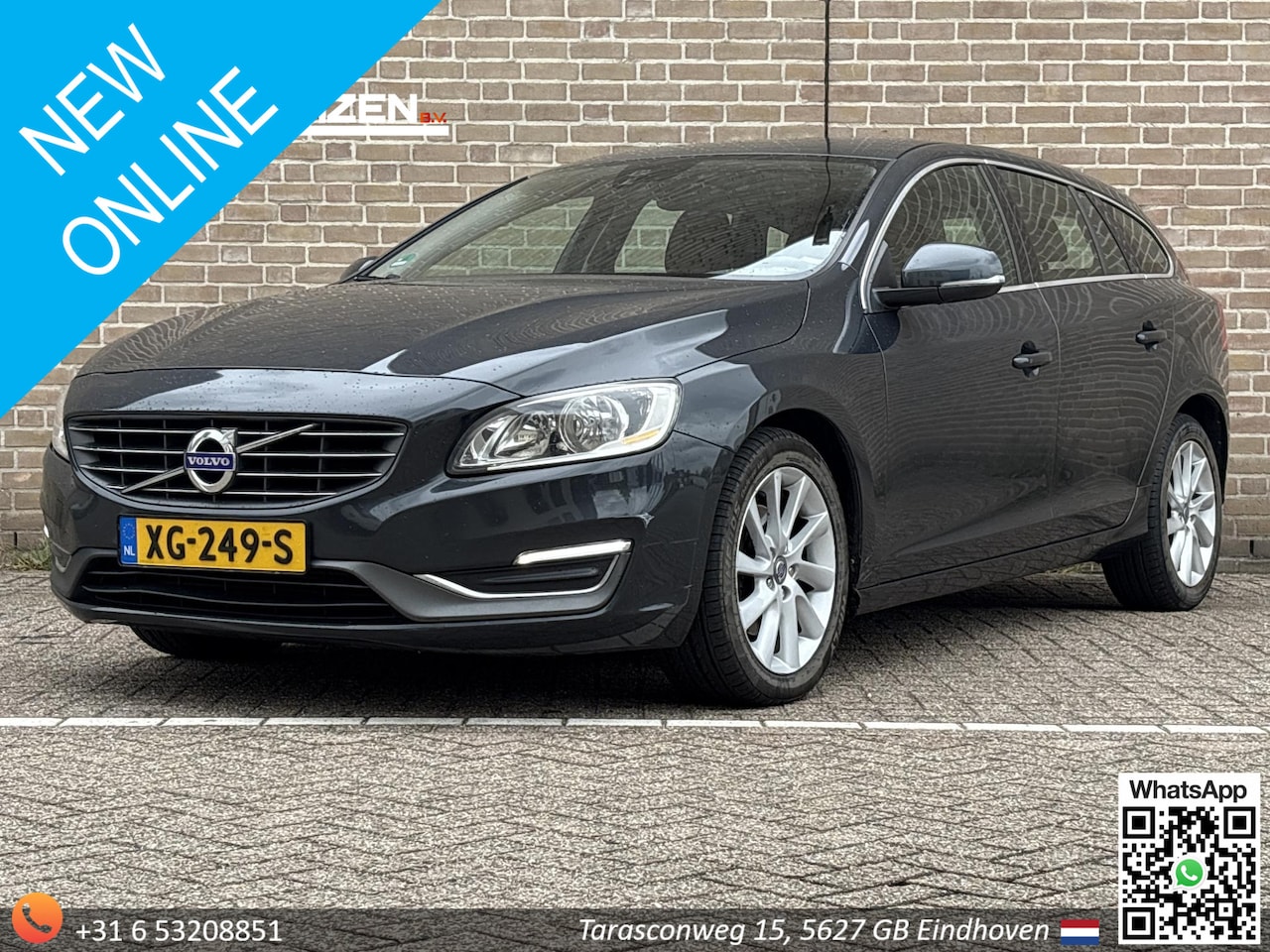 Volvo V60 - 2.0 D3 Automaat | Climate | Cruise | Leder | Navi | - AutoWereld.nl